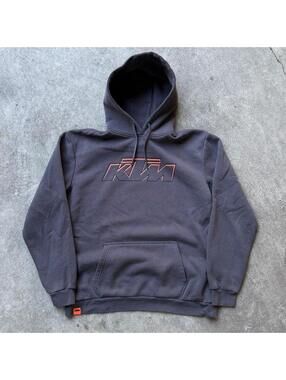 Y2K KTM Orange & Black Hoodie